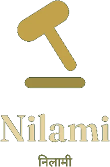 The Nilami mark, a brass gavel above its sound block on evergreen